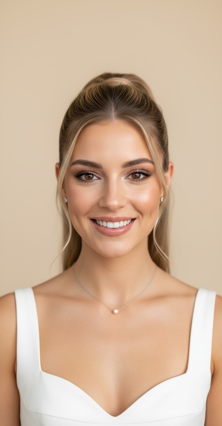 After Frontal Ponytail